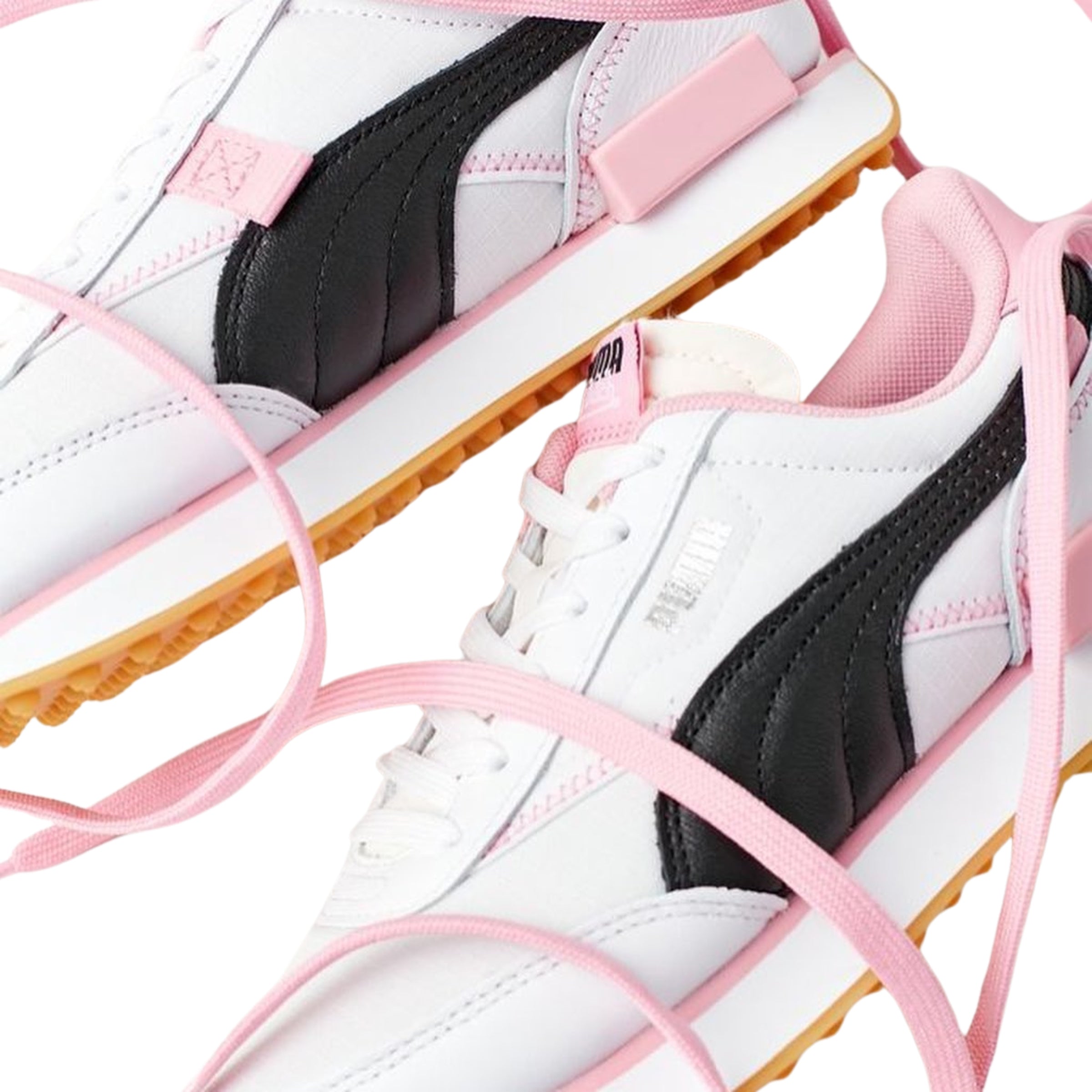 Puma Sneaker Ladies Future Rider Von Dutch Pure White/Pink